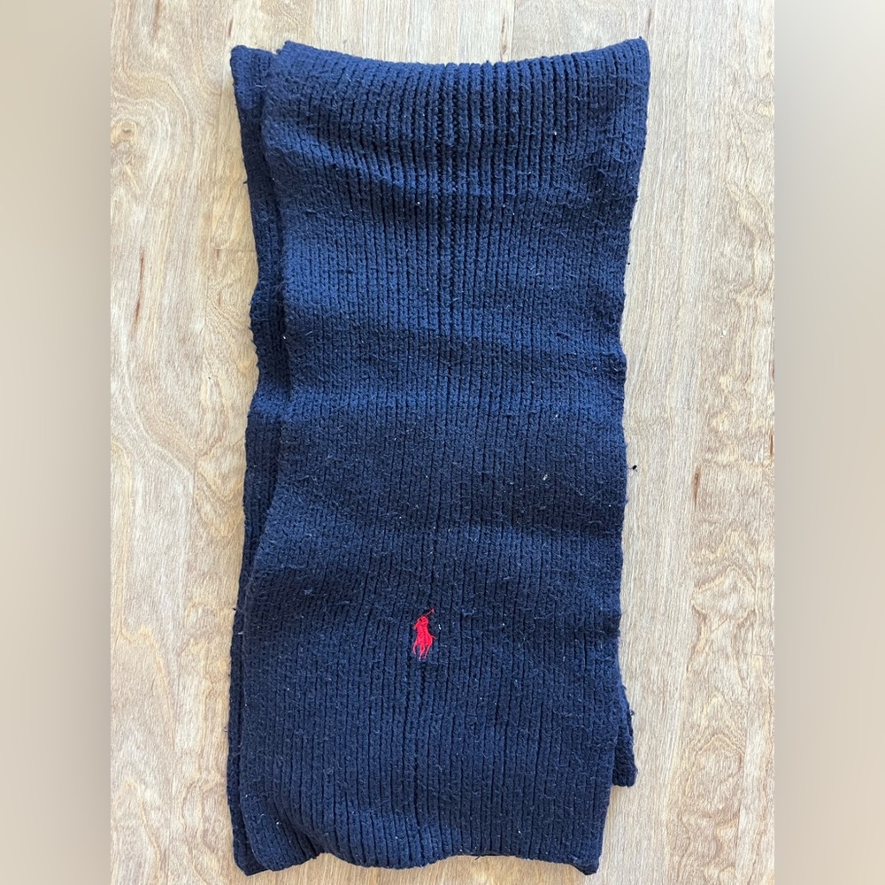 Polo Ralph Lauren: Navy Blue Scarf